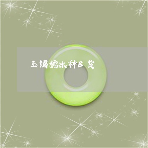 玉镯糯冰种B货/2023032934959 玉镯糯冰种B货/2023032934959
