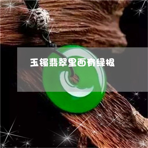 玉镯翡翠里面有绿根/2023041339392