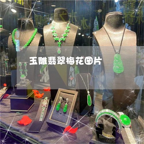玉雕翡翠梅花图片/2023031780581 玉雕翡翠梅花图片/2023031780581