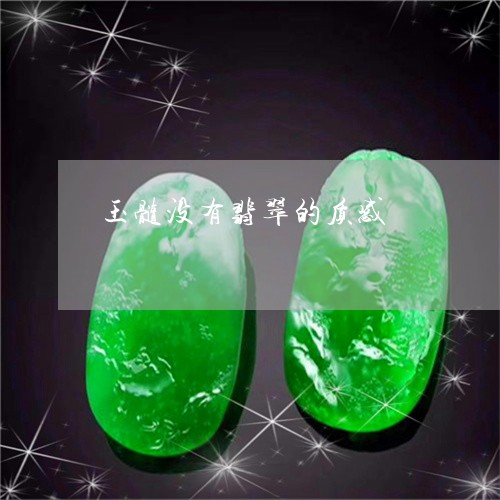 玉髓没有翡翠的质感/2023041373603