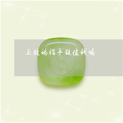 玉髓玛瑙手链值钱吗/2023041383738