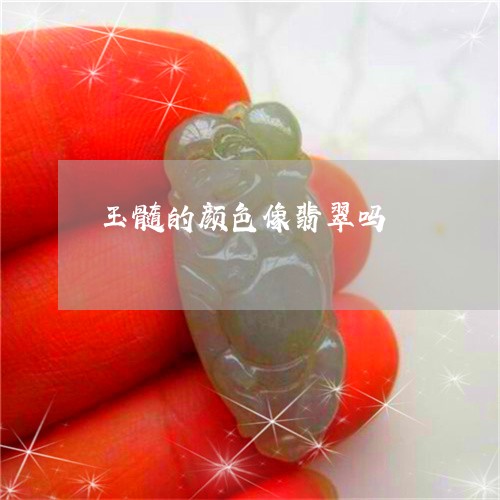 玉髓的颜色像翡翠吗/2023041372505