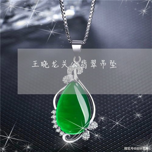 王晓龙关公翡翠吊坠/2023041396049