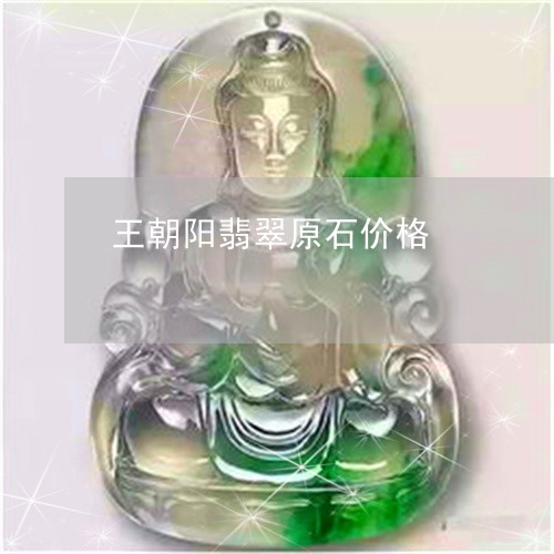 王朝阳翡翠原石价格/2023041329503