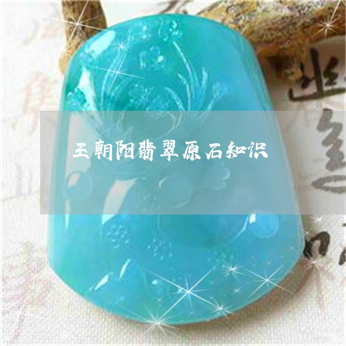 王朝阳翡翠原石知识/2023041372704 王朝阳翡翠原石知识/2023041372704