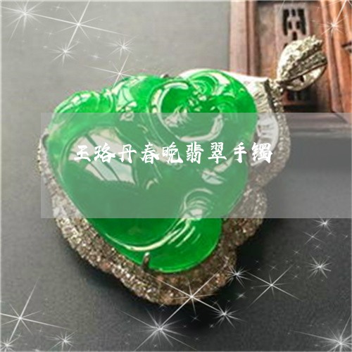 王珞丹春晚翡翠手镯/2023041385257 王珞丹春晚翡翠手镯/2023041385257