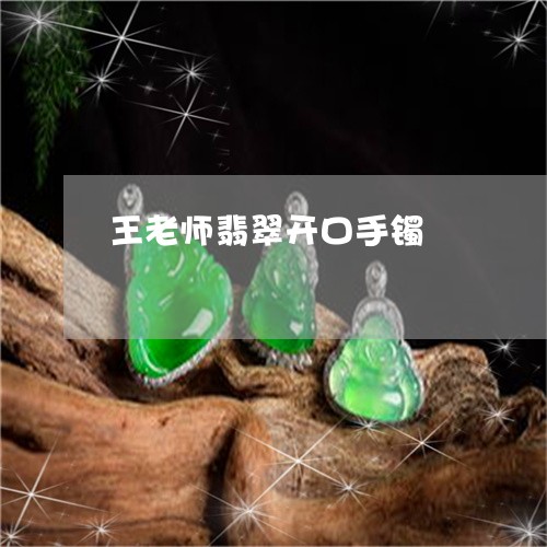 王老师翡翠开口手镯/2023041393049 王老师翡翠开口手镯/2023041393049