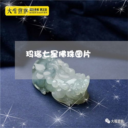 玛瑙七星佛珠图片/2023031745391