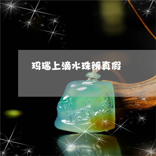 玛瑙上滴水珠辨真假/2023041382515 玛瑙上滴水珠辨真假/2023041382515