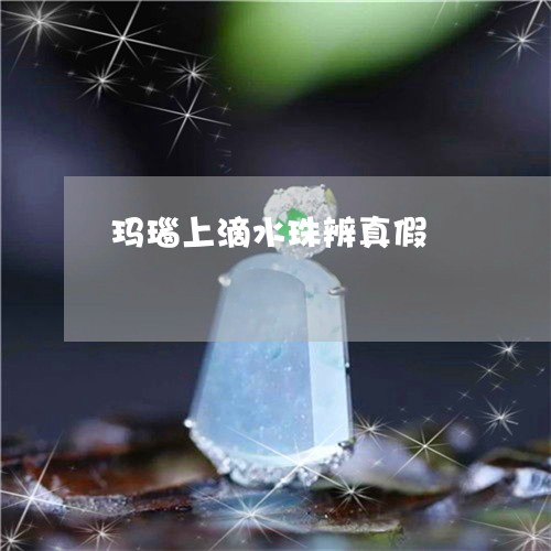 玛瑙上滴水珠辨真假/2023041383723 玛瑙上滴水珠辨真假/2023041383723