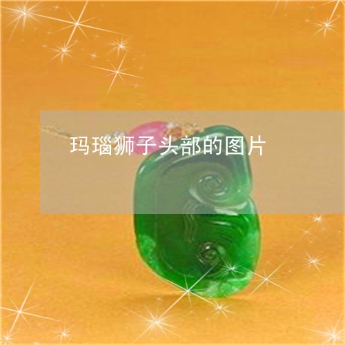 玛瑙狮子头部的图片/2023041382705