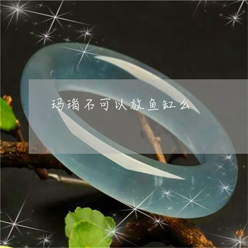 玛瑙石可以放鱼缸么/2023041383927