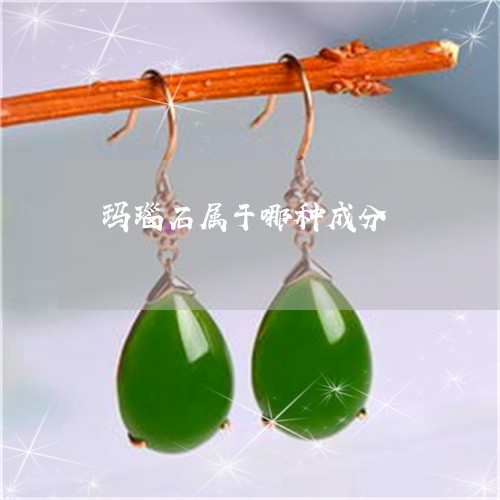 玛瑙石属于哪种成分/2023041321604