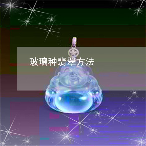 玻璃种翡翠方法/2023033035848