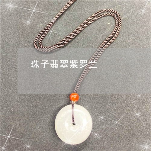 珠子翡翠紫罗兰/2023033027359