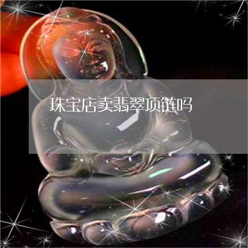 珠宝店卖翡翠项链吗/2023041373927