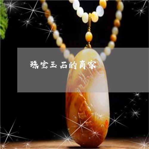 珠宝玉石的商家/2023033027359