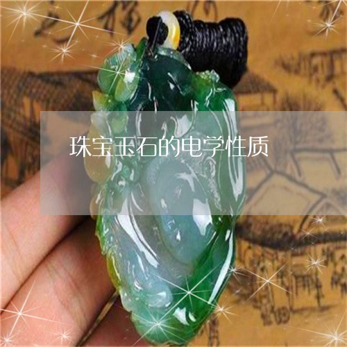 珠宝玉石的电学性质/2023041373049