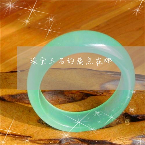 珠宝玉石的痛点在哪/2023041361513 珠宝玉石的痛点在哪/2023041361513