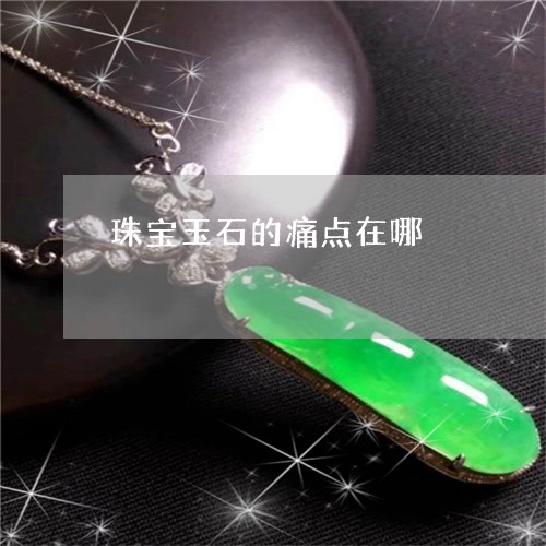 珠宝玉石的痛点在哪/2023041396169 珠宝玉石的痛点在哪/2023041396169