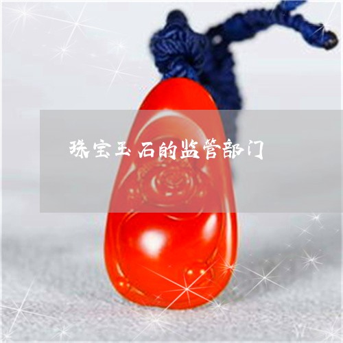 珠宝玉石的监管部门/2023041350493 珠宝玉石的监管部门/2023041350493