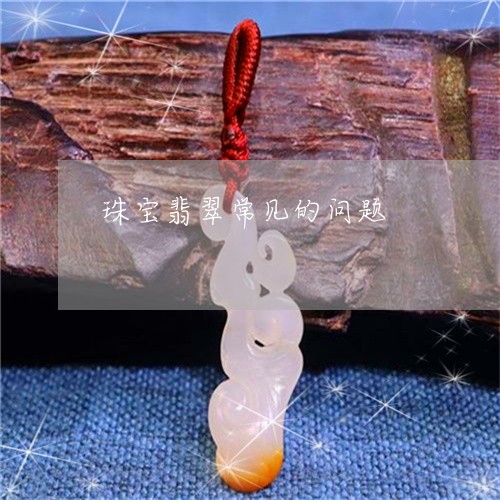 珠宝翡翠常见的问题/2023041352747 珠宝翡翠常见的问题/2023041352747