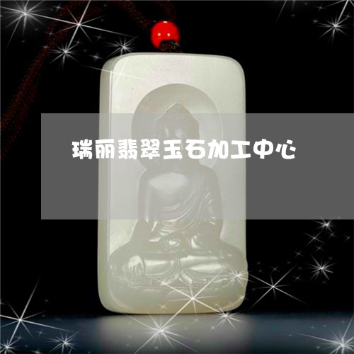 瑞丽翡翠玉石加工中心/2023021596179 瑞丽翡翠玉石加工中心/2023021596179