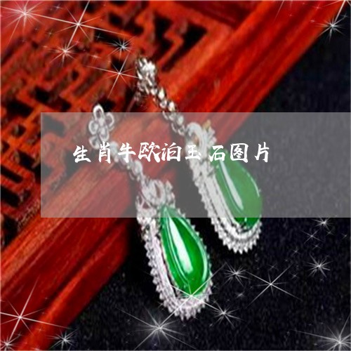 生肖牛欧泊玉石图片/2023041301504