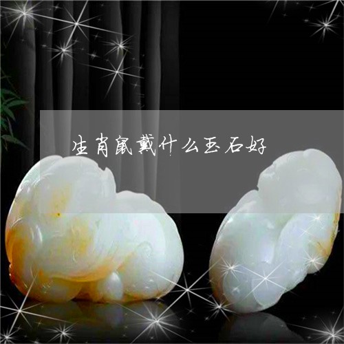 生肖鼠戴什么玉石好/2023041346169
