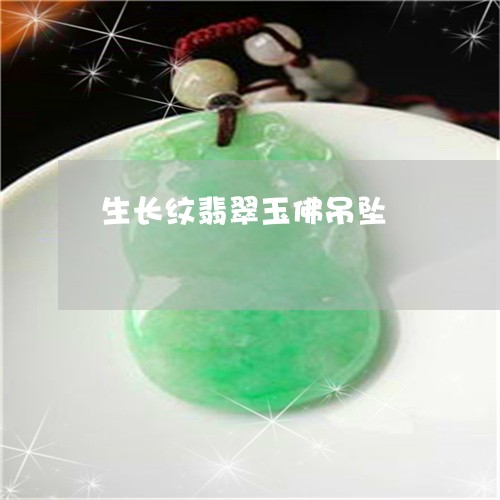 生长纹翡翠玉佛吊坠/2023041381704