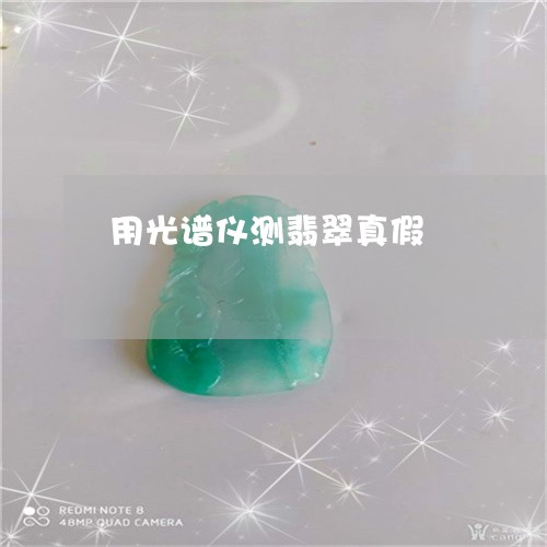 用光谱仪测翡翠真假/2023041340473