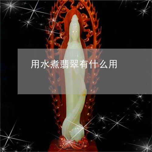 用水煮翡翠有什么用/2023041315939 用水煮翡翠有什么用/2023041315939
