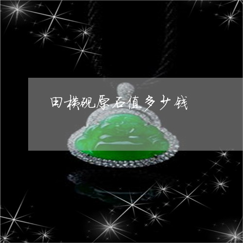 田横砚原石值多少钱/2023041308057