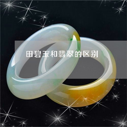 田碧玉和翡翠的区别/2023041317272 田碧玉和翡翠的区别/2023041317272