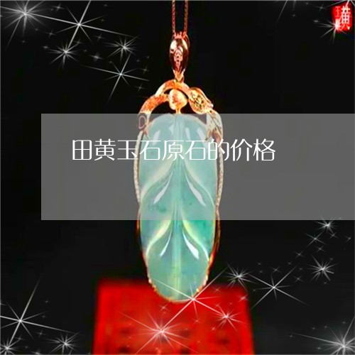 田黄玉石原石的价格/2023041352594