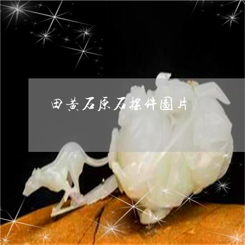 田黄石原石摆件图片/2023041303937