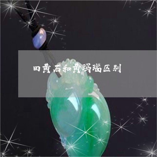 田黄石和黄玛瑙区别/2023041338393