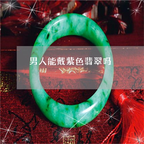 男人能戴紫色翡翠吗/2023041372948