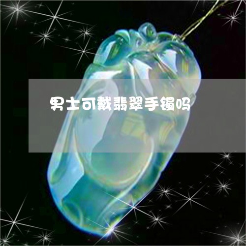 男士可戴翡翠手镯吗/2023041341502