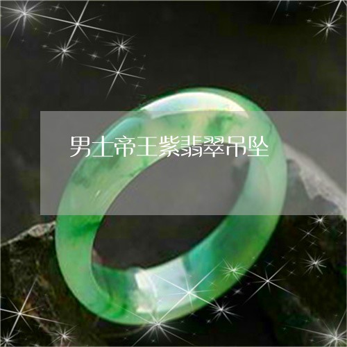 男士帝王紫翡翠吊坠/2023041341573
