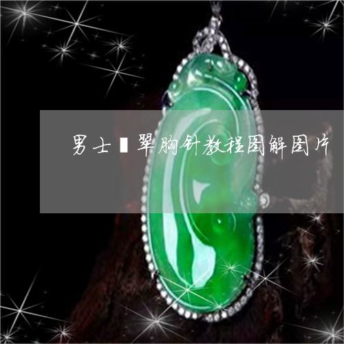 男士翡翠胸针教程图解图片/2023062848259
