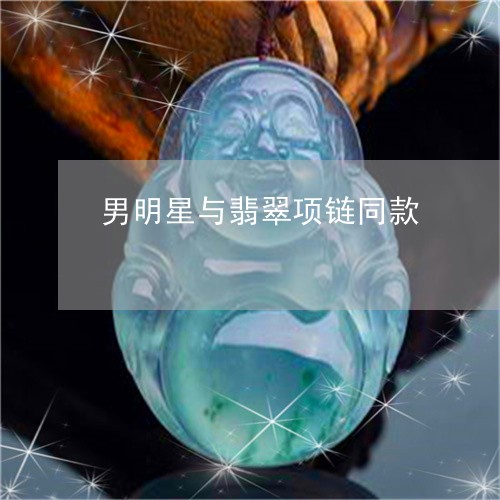 男明星与翡翠项链同款/2023061775049