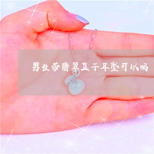 男生带翡翠豆子耳坠可以吗/2023061931928 男生带翡翠豆子耳坠可以吗/2023061931928