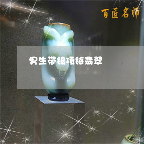 男生带银项链翡翠/2023031633946 男生带银项链翡翠/2023031633946
