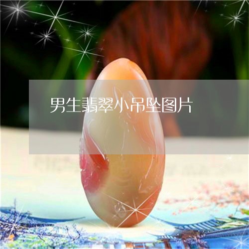 男生翡翠小吊坠图片/2023041358382