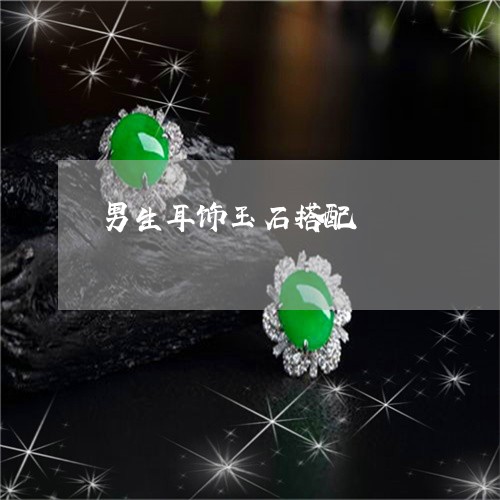 男生耳饰玉石搭配/2023031602727 男生耳饰玉石搭配/2023031602727