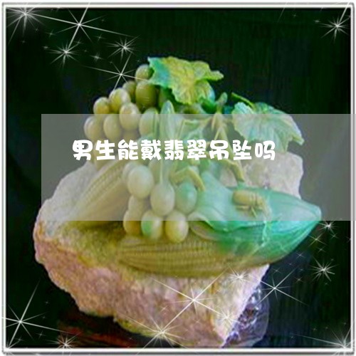 男生能戴翡翠吊坠吗/2023041374937