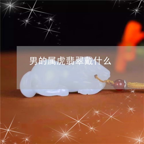 男的属虎翡翠戴什么/2023041307174