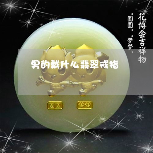 男的戴什么翡翠戒指/2023041383048
