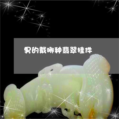 男的戴哪种翡翠挂件/2023041306161
